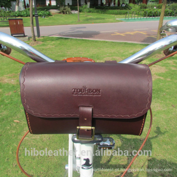 2018 Tourbbon moda Bicicleta Da Bicicleta Ciclismo Traseiro De Armazenamento Traseiro Assento Bolsa De Couro Bolsa De Bicicleta Saddle Bag